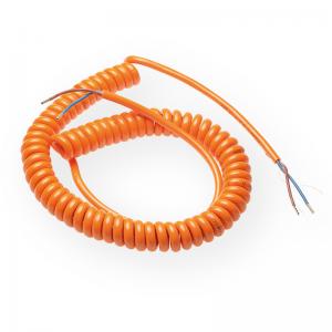 EPR-insulated PUR sheath spiral cable H05BQ-F/H07BQ-F