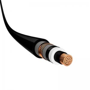 N2XS(F)2Y cable Longitudinally water-tight PE medium voltage cable with copper conductor