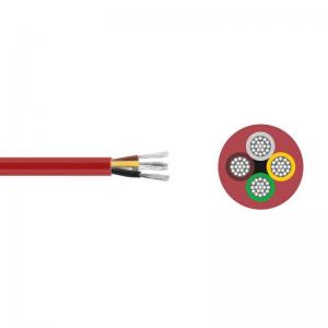 high temperature SiHF silicone cable SiHF-C-Si copper wire braid silicone rubber cable